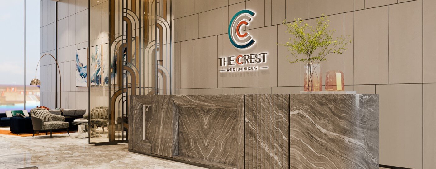 hình tổng quan The Crest Residence Metropole Thủ Thiêm