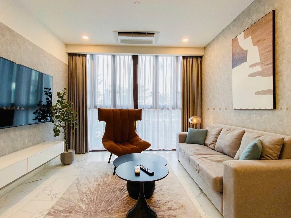 Cho thuê 3 Phòng ngủ Duplex The Galleria Metropole Thủ Thiêm