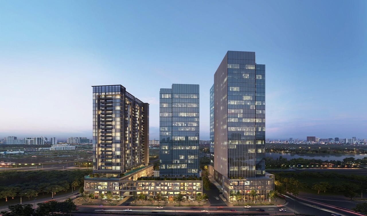 mặt bằng The Crest Residence